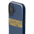 West Virginia University Climb Higher iPhone 16 Plus Impact Case